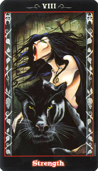 Ѫ - Vampire Tarot -  - Strength