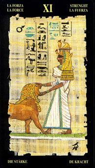  - Egyptian Tarot -  - Strength