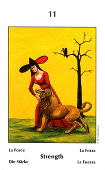 Űֿ - Barbara Walker Tarot -  - Strength