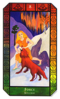 ʷʫ - Kalevala Tarot -  - Strength