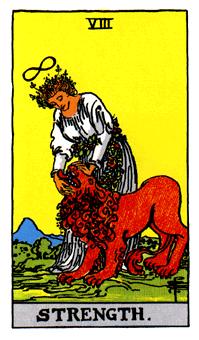 ¡ΰ - Rider Waite Tarot -  - Strength