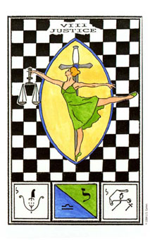 ħʽ - Tarot Of Ceremonial Magic -  - Strength