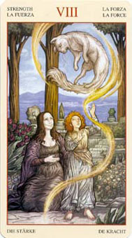 ɯ - Mona Lisa Tarot -  - Strength