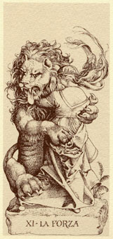 Ŷ - Durer Tarot -  - Strength