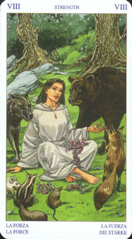 ͽ - Pagan Tarot -  - Strength