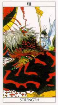 ҰϲТ - Yositaka Amano Tarot -  - Strength