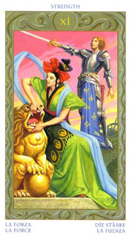 ֮ - Tarot of the Journey to the Orient -  - Strength