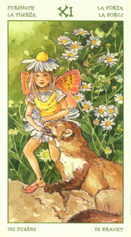 ֮ - The Spirit Of Flowers Tarot -  - Strength