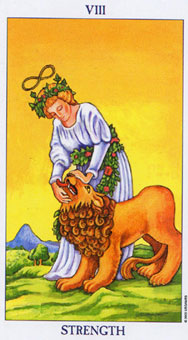 ΰ - Radiant Rider-Waite Tarot -  - Strength