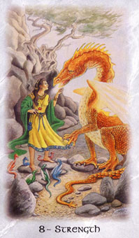  - The Celtic Dragon Tarot -  - Strength