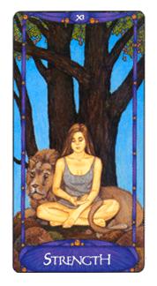  - Art Nouveau Tarot -  - Strength