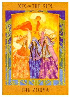 Ů - Goddess Tarot - ̫ - The Sun