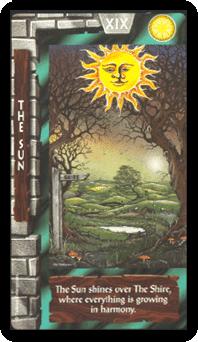 ֮ - Lord of the Rings Tarot - ̫ - The Sun