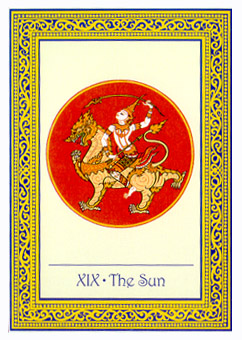 ̩ʼ - Royal Thai Tarot - ̫ - The Sun