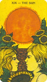 Ħ - Morgan-Greer Tarot - ̫ - The Sun