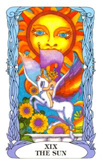 ¹⻨԰ - Moon Garden Tarot - ̫ - The Sun