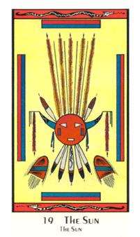 ʥ - Santa Fe Tarot - ̫ - The Sun