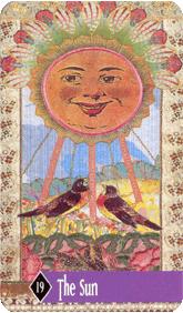 ÷ - Zerner Farber Tarot - ̫ - The Sun