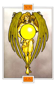  - Winged Spirit Tarot - ̫ - The Sun