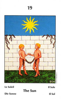 Űֿ - Barbara Walker Tarot - ̫ - The Sun