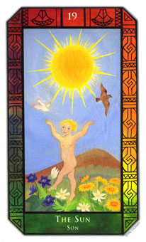 ʷʫ - Kalevala Tarot - ̫ - The Sun