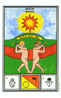 ħʽ - Tarot Of Ceremonial Magic - ̫ - The Sun