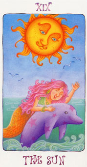 ŮװԹ - Witch Teen Tarot - ̫ - The Sun