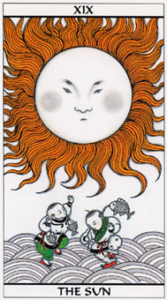 ڤ - Meditation Tarot - ̫ - The Sun