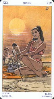 ͽ - Pagan Tarot - ̫ - The Sun