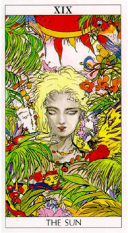 ҰϲТ - Yositaka Amano Tarot - ̫ - The Sun