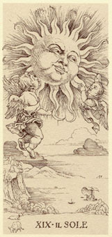 Ŷ - Durer Tarot - ̫ - The Sun