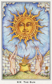 νܶܿѷ - Nigel Jackson Tarot - ̫ - The Sun