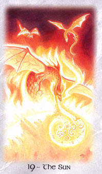  - The Celtic Dragon Tarot - ̫ - The Sun