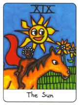  - African Tarot - ̫ - The Sun