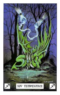  - Dragon Tarot -  - Temperance