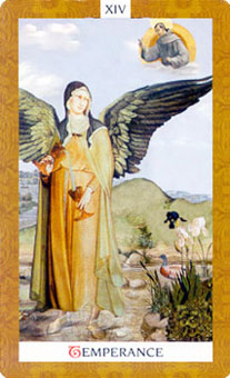 ƽʱ - Golden Tarot -  - Temperance