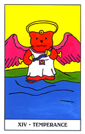 С - Gummy Bear Tarot -  - Temperance