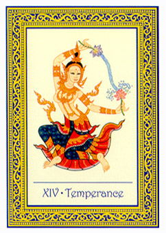 ̩ʼ - Royal Thai Tarot -  - Temperance