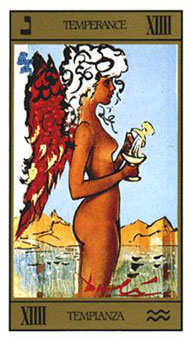 ߶ - Salvador Dali Tarot -  - Temperance