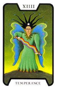 Ů - Tarot of the Witches -  - Temperance