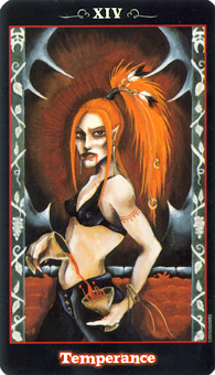 Ѫ - Vampire Tarot -  - Temperance