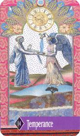 ÷ - Zerner Farber Tarot -  - Temperance