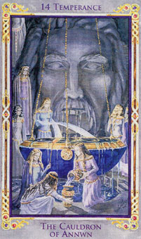 ɪ - Legend Arthurian Tarot -  - Temperance