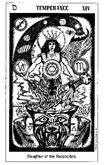 ʿ - The Hermetic Tarot -  - Temperance