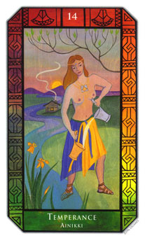 ʷʫ - Kalevala Tarot -  - Temperance