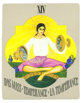  - Deva Tarot -  - Temperance