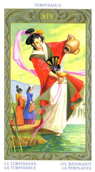 ֮ - Tarot of the Journey to the Orient -  - Temperance