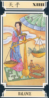  - Golden Dragon Tarot -  - Temperance