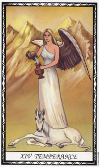  - Unicorn Tarot -  - Temperance