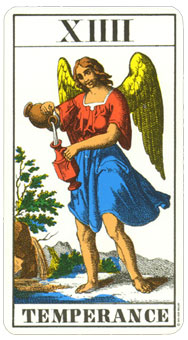 1JJʿ1974 - 1JJ Swiss Tarot 1974 -  - Temperance